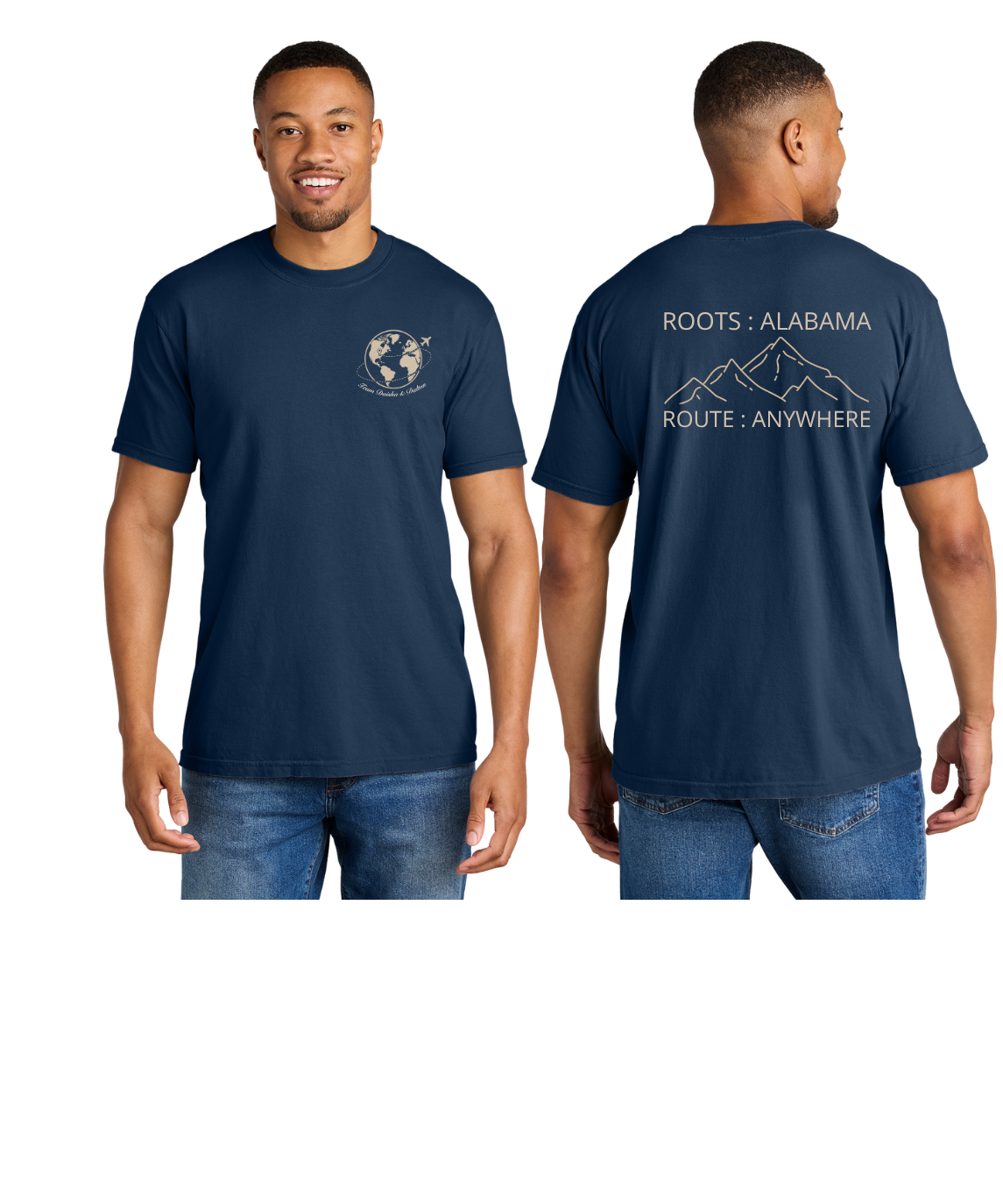 Everyday Follow the Journey Mountains T-Shirt