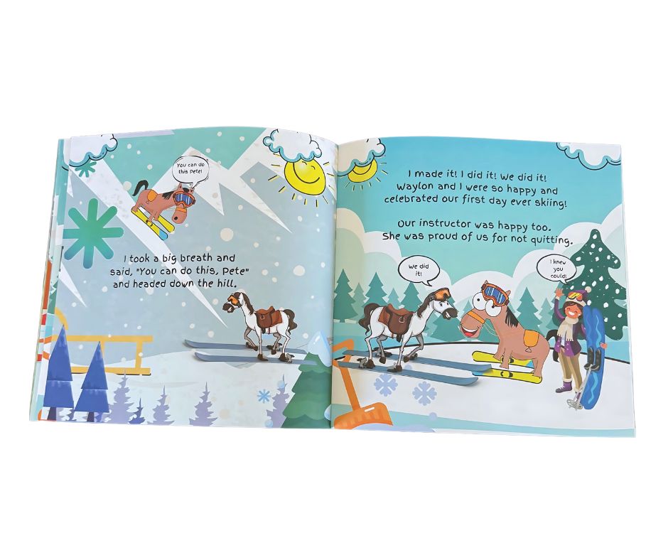 Lessons From Pete the Pony: Pete Goes Skiing