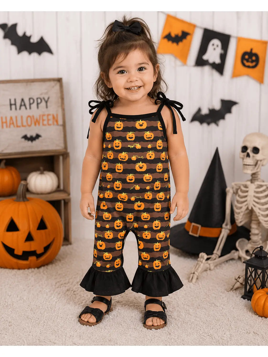 Romper Strings Kids Halloween