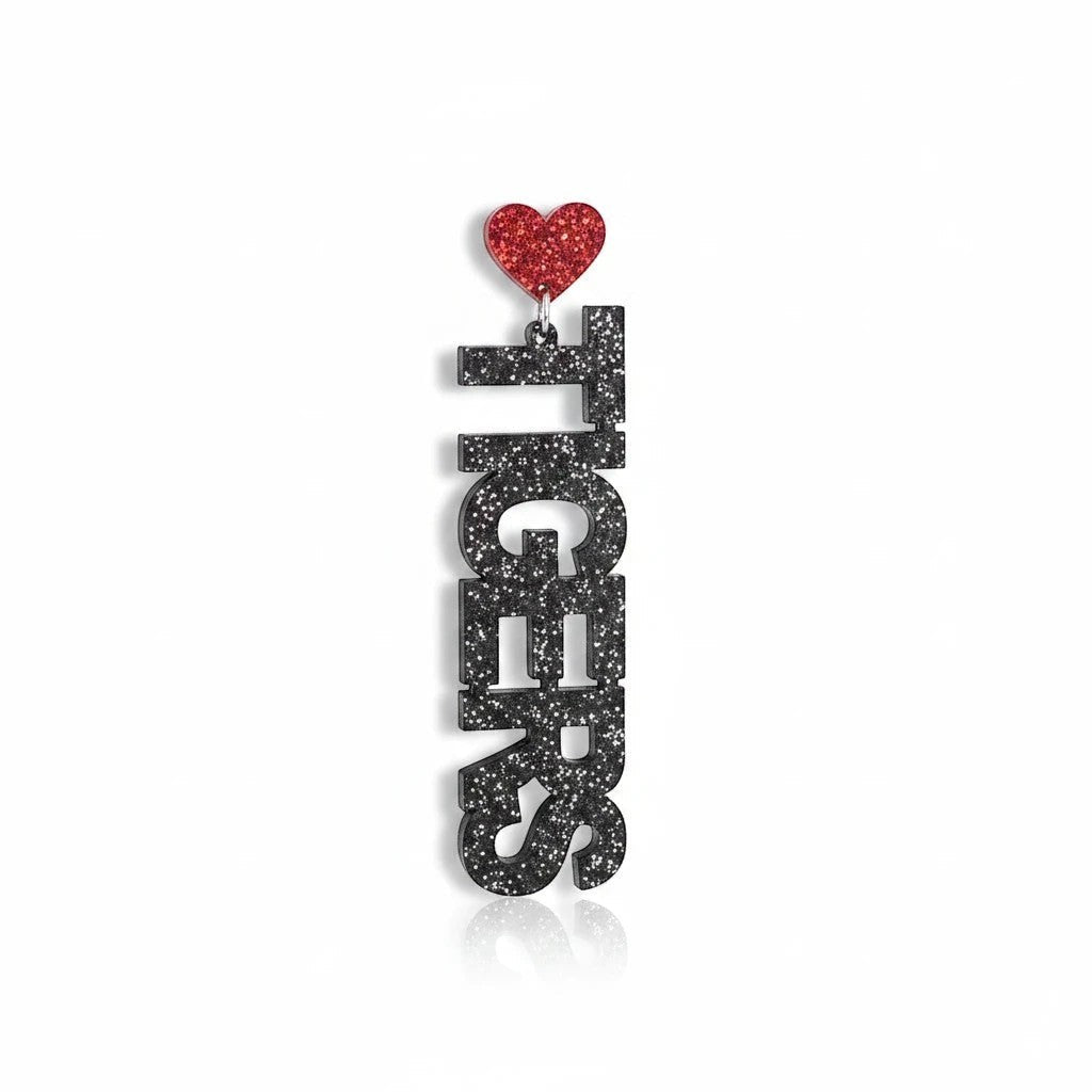 I Love Tigers Earrings