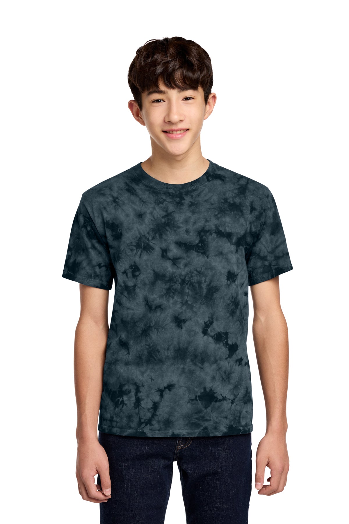 Port & Co® Youth Crystal Tie-Dye Tee