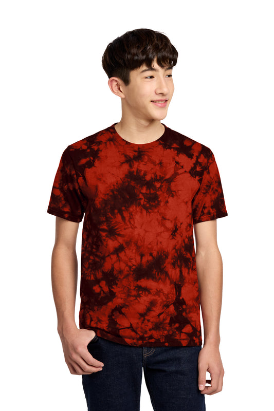 Port & Co® Youth Crystal Tie-Dye Tee