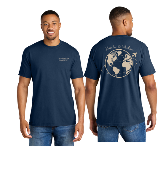 Premium Follow the Journey Globe T-Shirt