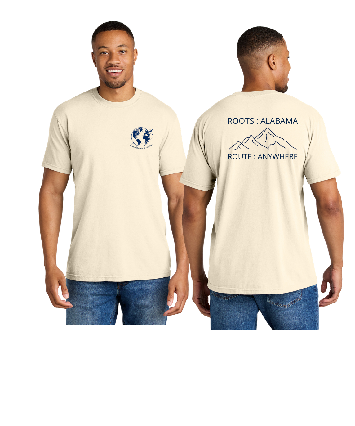 Premium Follow the Journey Mountain T-Shirt