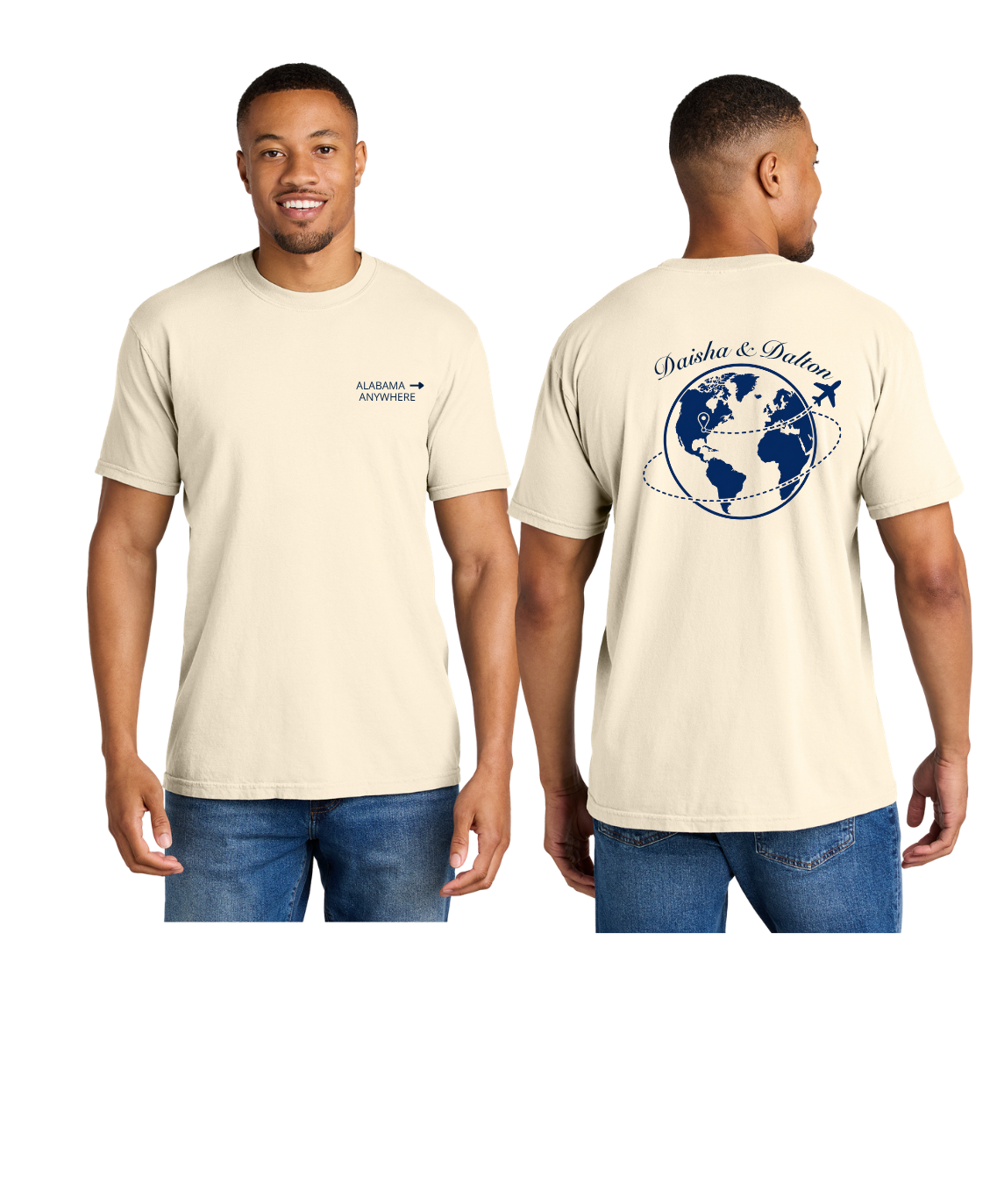 Premium Follow the Journey Globe T-Shirt