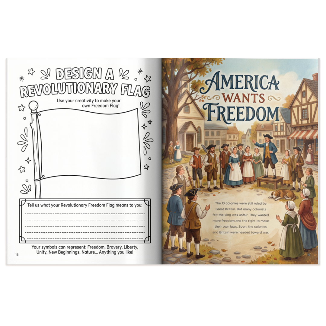 America's 250th Anniversary for Kids (Hardcover Book)