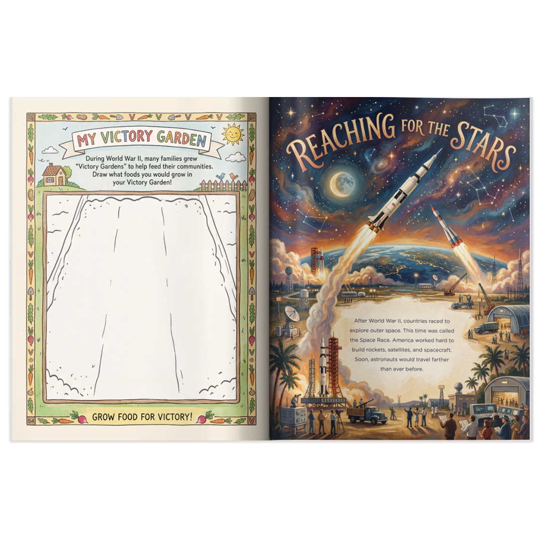 America's 250th Anniversary for Kids (Hardcover Book)