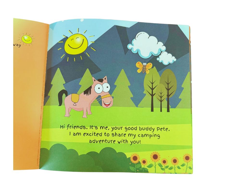 Lessons from Pete the Pony, Pete goes Camping