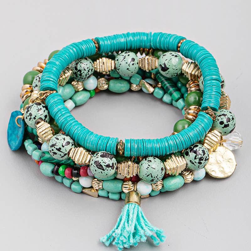 Autumn Sky Stack Bracelet Stack