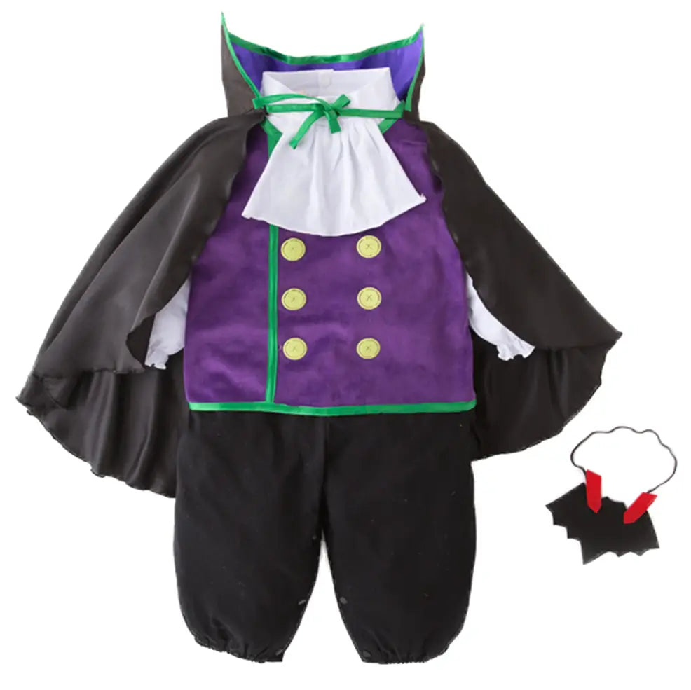 Little Vampire Halloween 4pcs Baby Costume Outfit