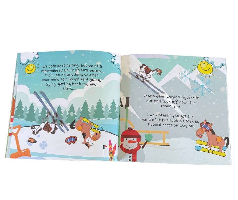 Lessons From Pete the Pony: Pete Goes Skiing