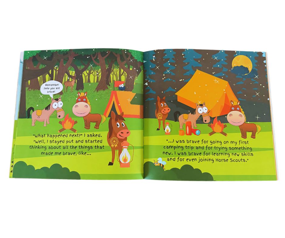 Lessons from Pete the Pony, Pete goes Camping