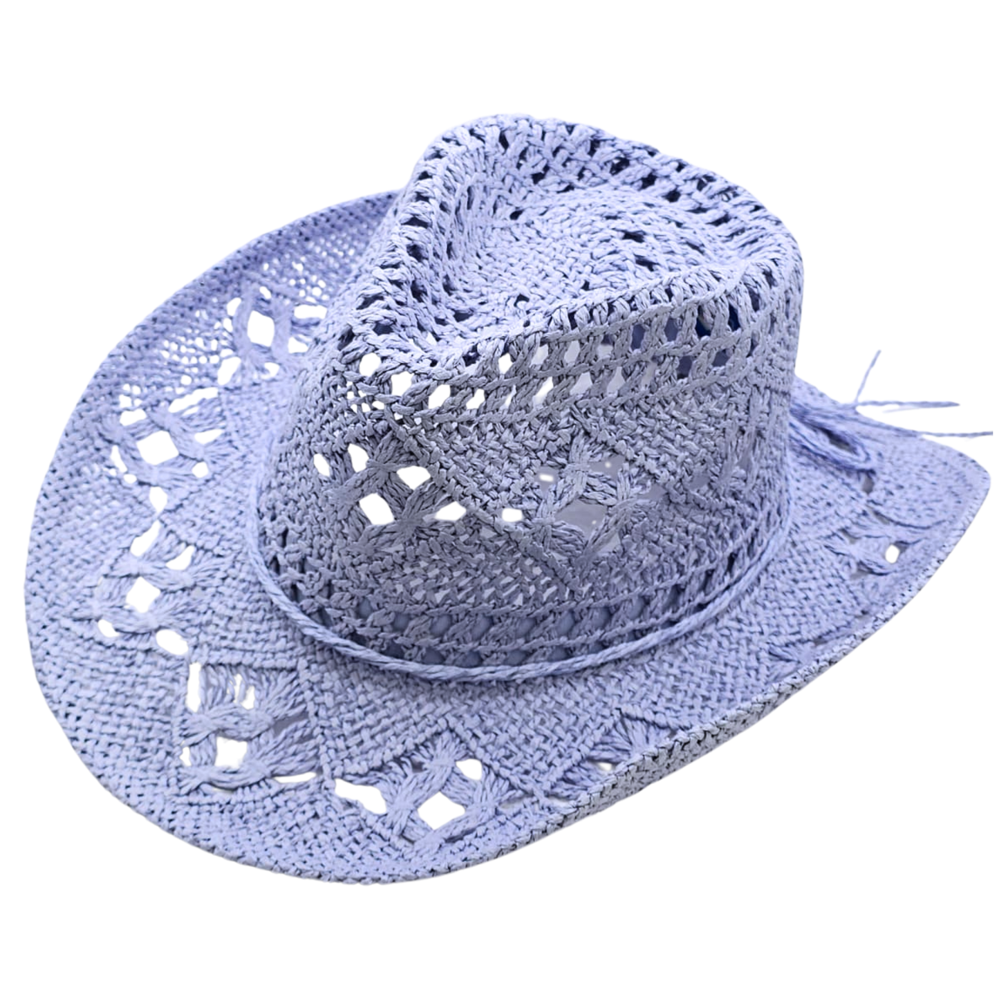 Cowgirl Straw Hat – Lightweight Western Style in 6 Colors