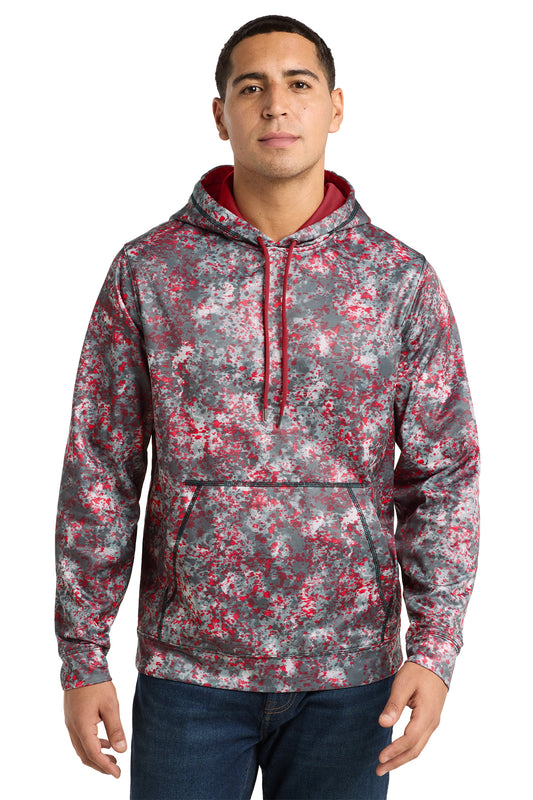 Sport-Tek® Sport-Wick® Mineral Freeze Fleece Hooded Pullover