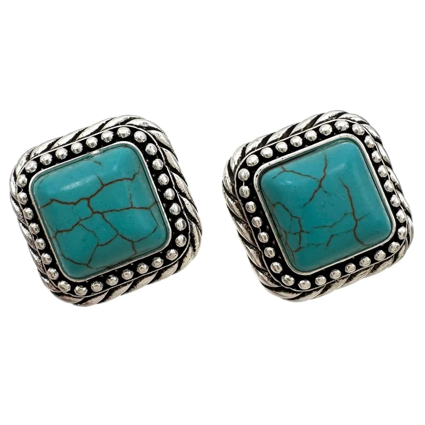 Large Western Stud Earrings