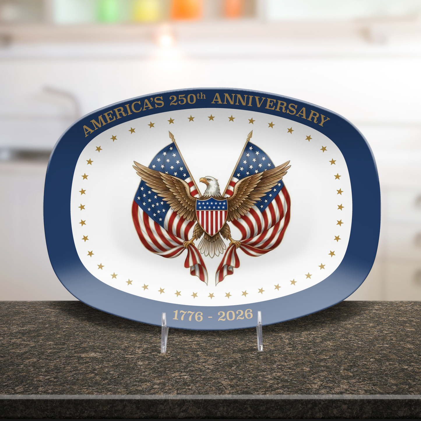 America's 250th Anniversary 1776-2026 Platter