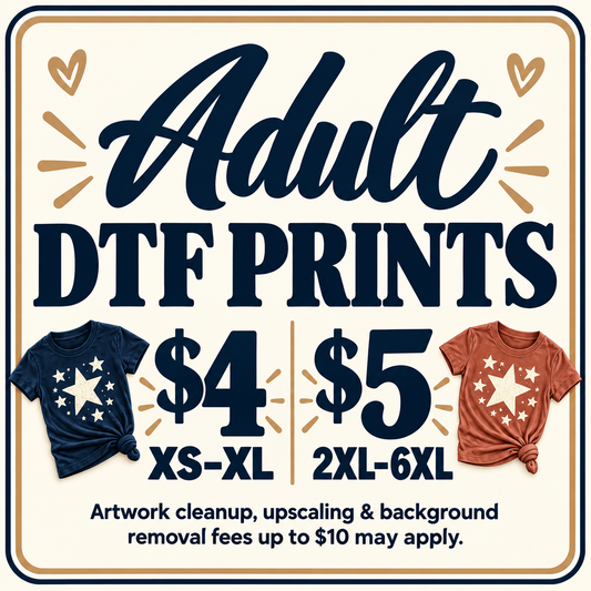 Adult DTF Prints