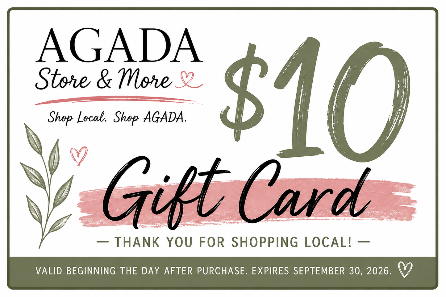 Last Bell Gift Card Promotion