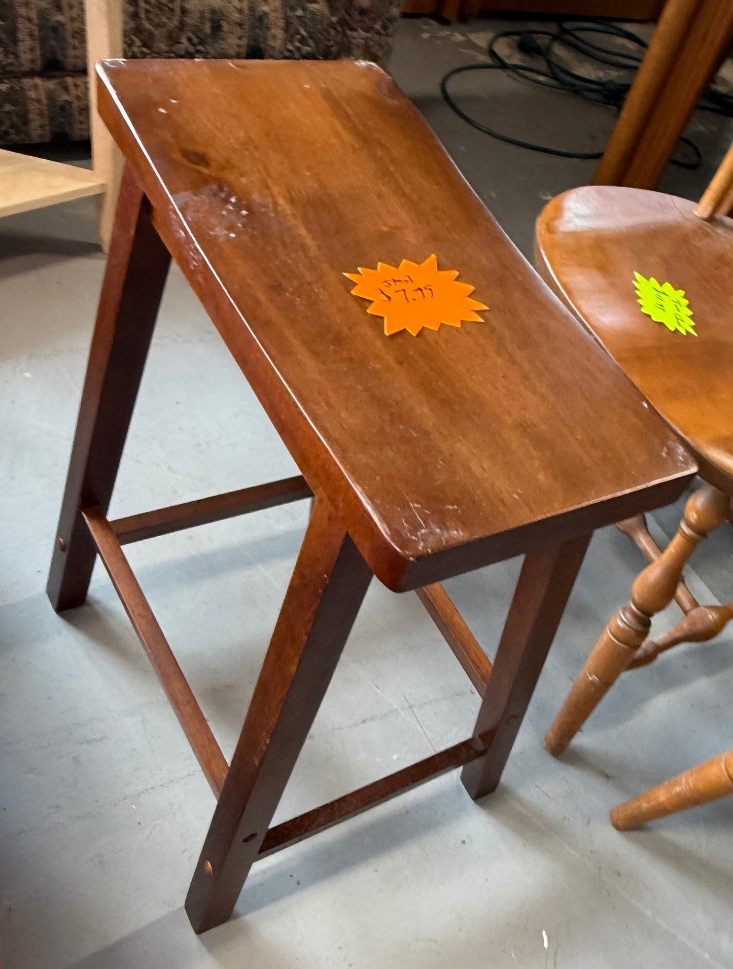 Wood Stool