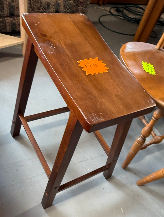 Wood Stool