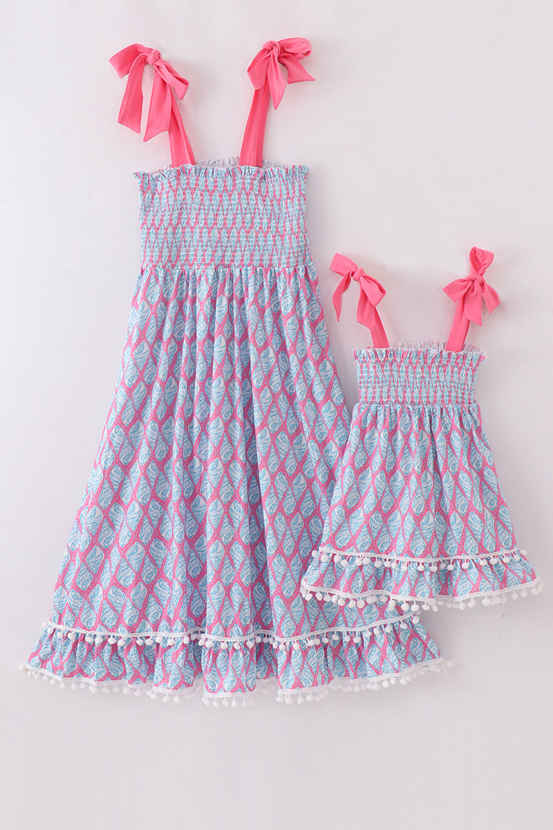 Blue Ribbon Lace Charm Dress