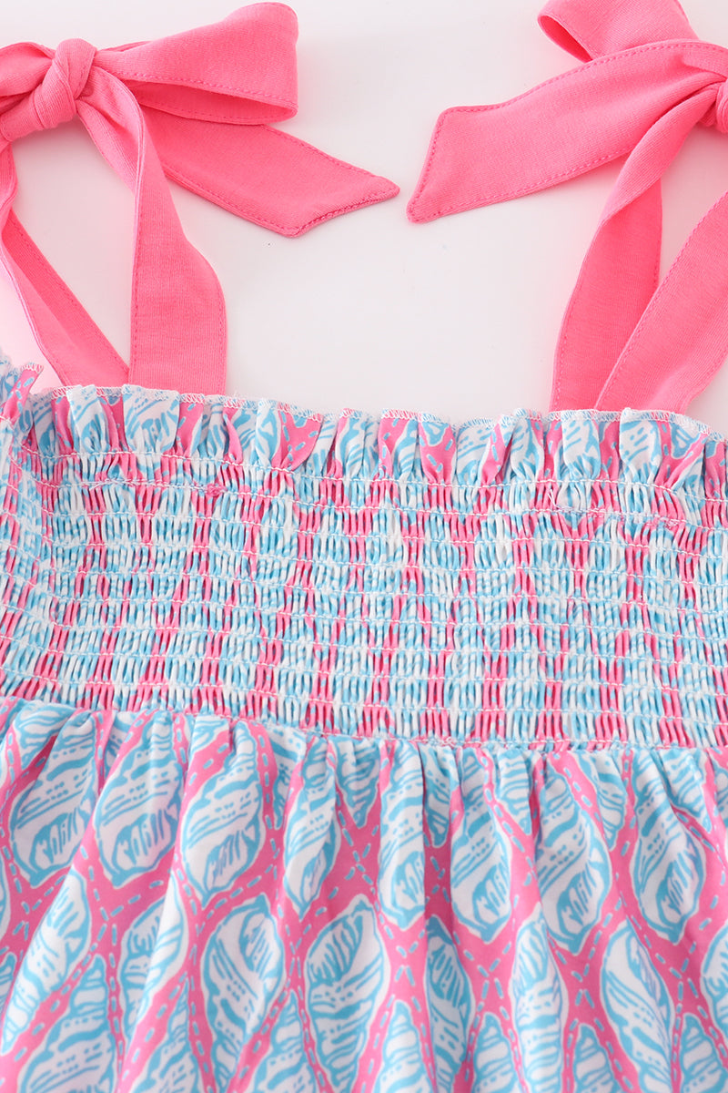 Blue Ribbon Lace Charm Dress