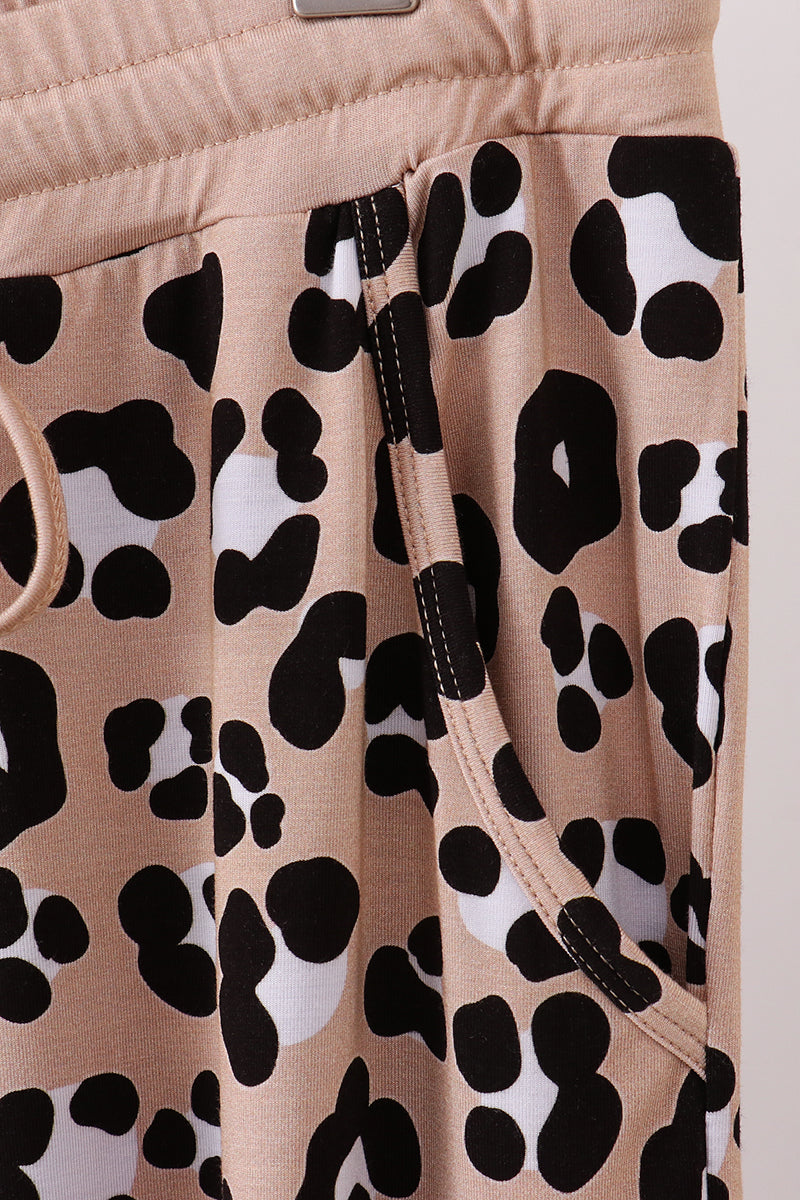 Chic Leopard Bamboo Pajama Pants