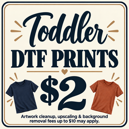 Toddler DTF Print