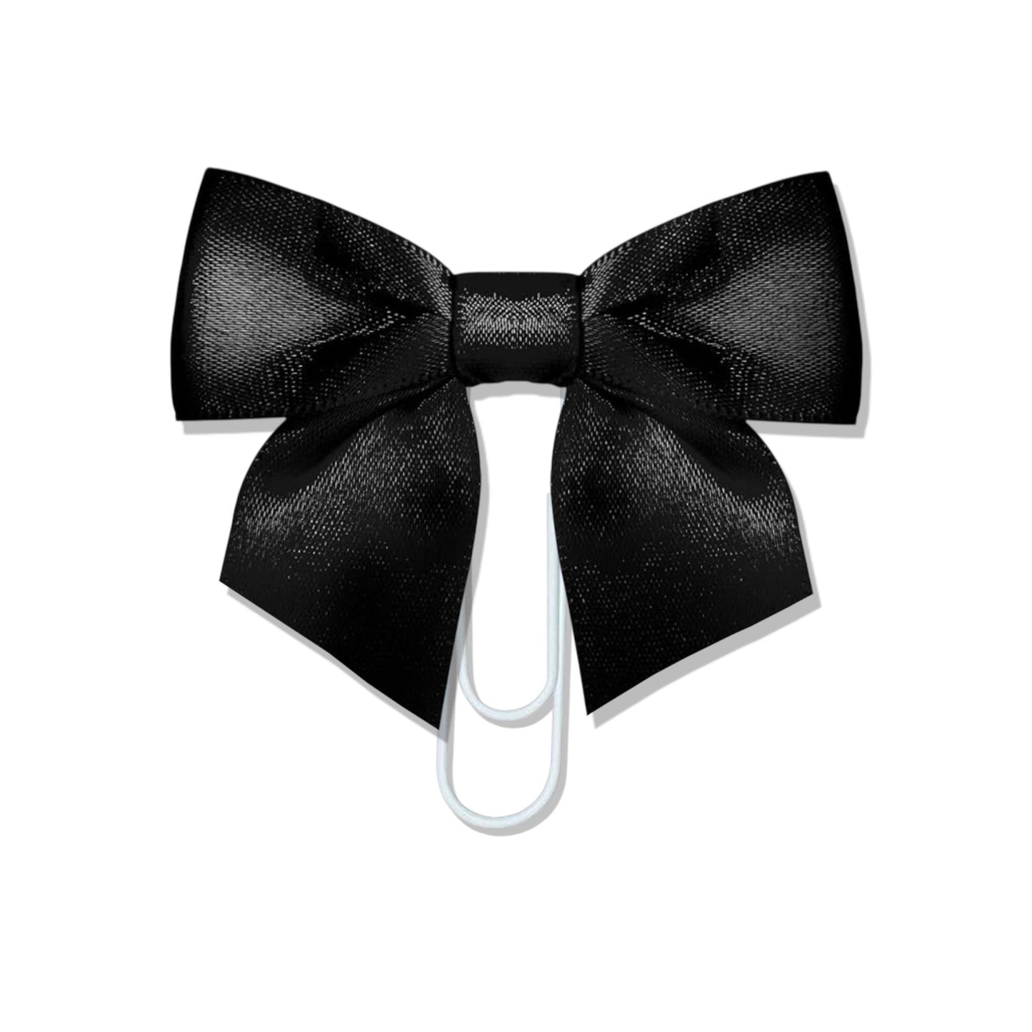 Satin Bow Bookmark for Stylish Reading