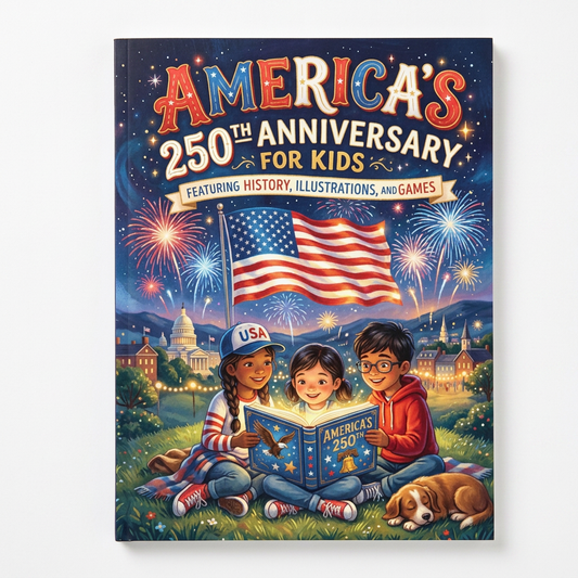America's 250th Anniversary for Kids (Softcover Book)