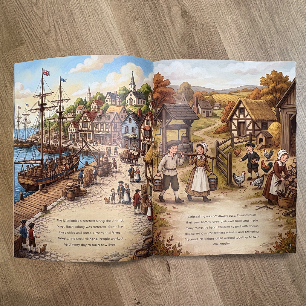 America's 250th Anniversary for Kids (Softcover Book)