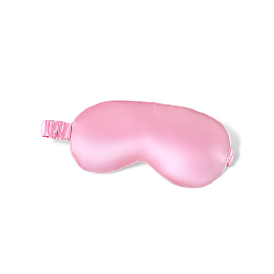 Luxurious Pink Sleep Mask for Restful Nights