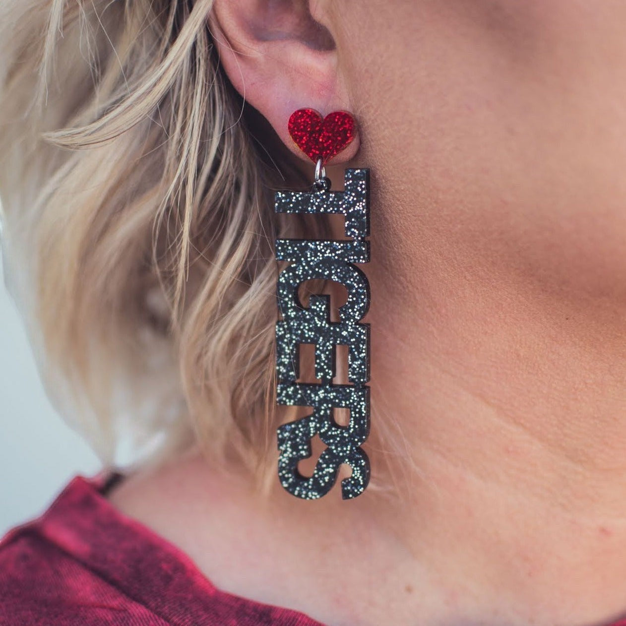 I Love Tigers Earrings