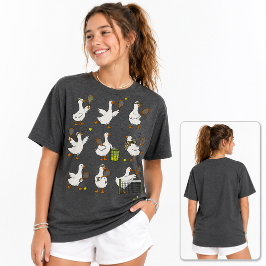 Silly Goose Tennis Youth & Adult Graphic Tee