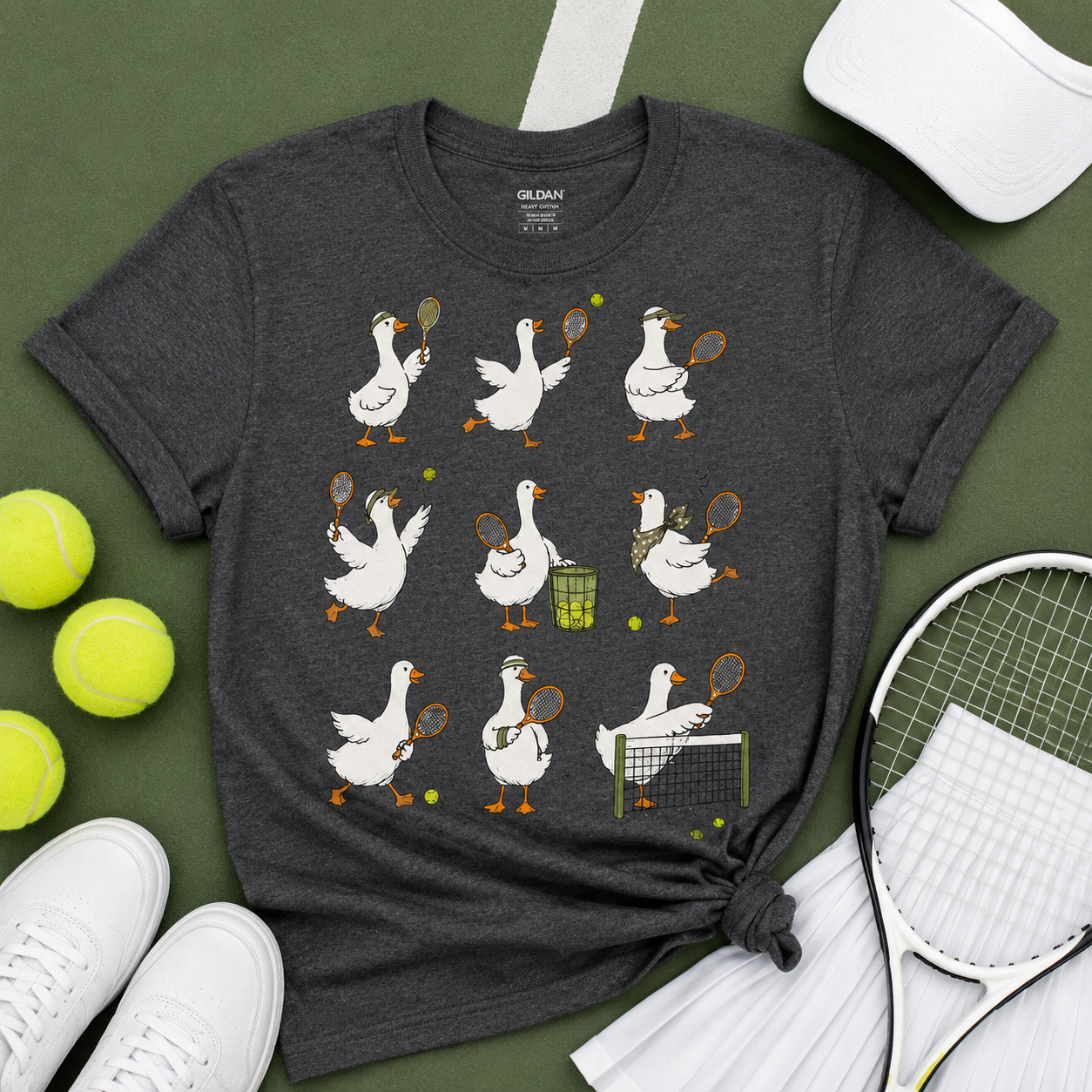 Silly Goose Tennis Youth & Adult Graphic Tee